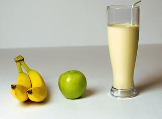 Breakfast: Banana smoothie